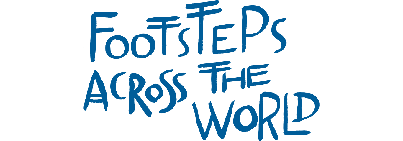 Footsteps across the world